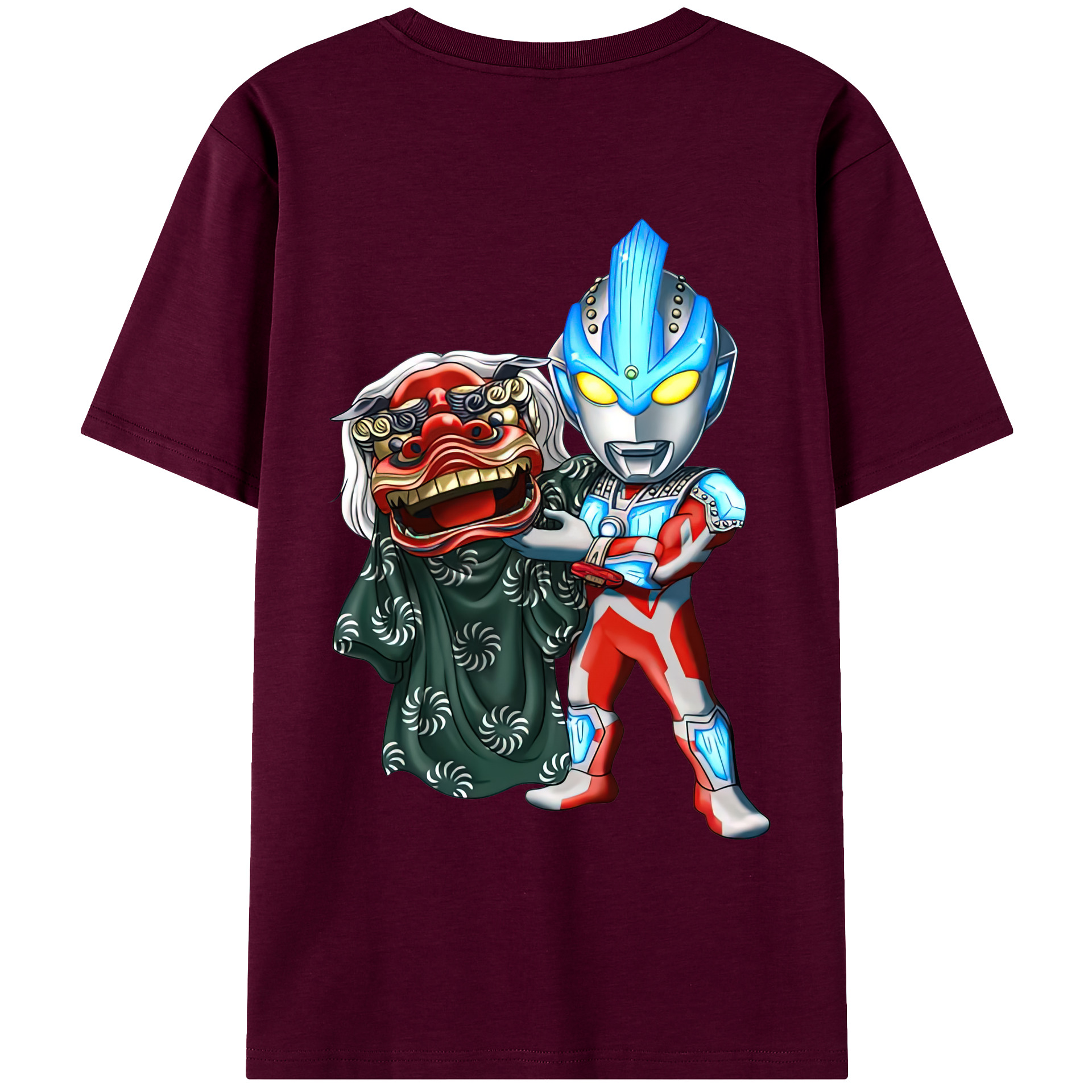（画像用） ウルトラマン Ultraman レディース半袖Tシャツ(バックプリント)